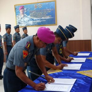 Satdik 1 Kodiklatal Laksanakan Penandatanganan Pakta Zona Integritas