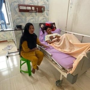 Terjadi Kecelakaan Dijalan  Di Tanjung Morawa,Tiga Orang Korban Masih Dirawat Di Rumah Sakit