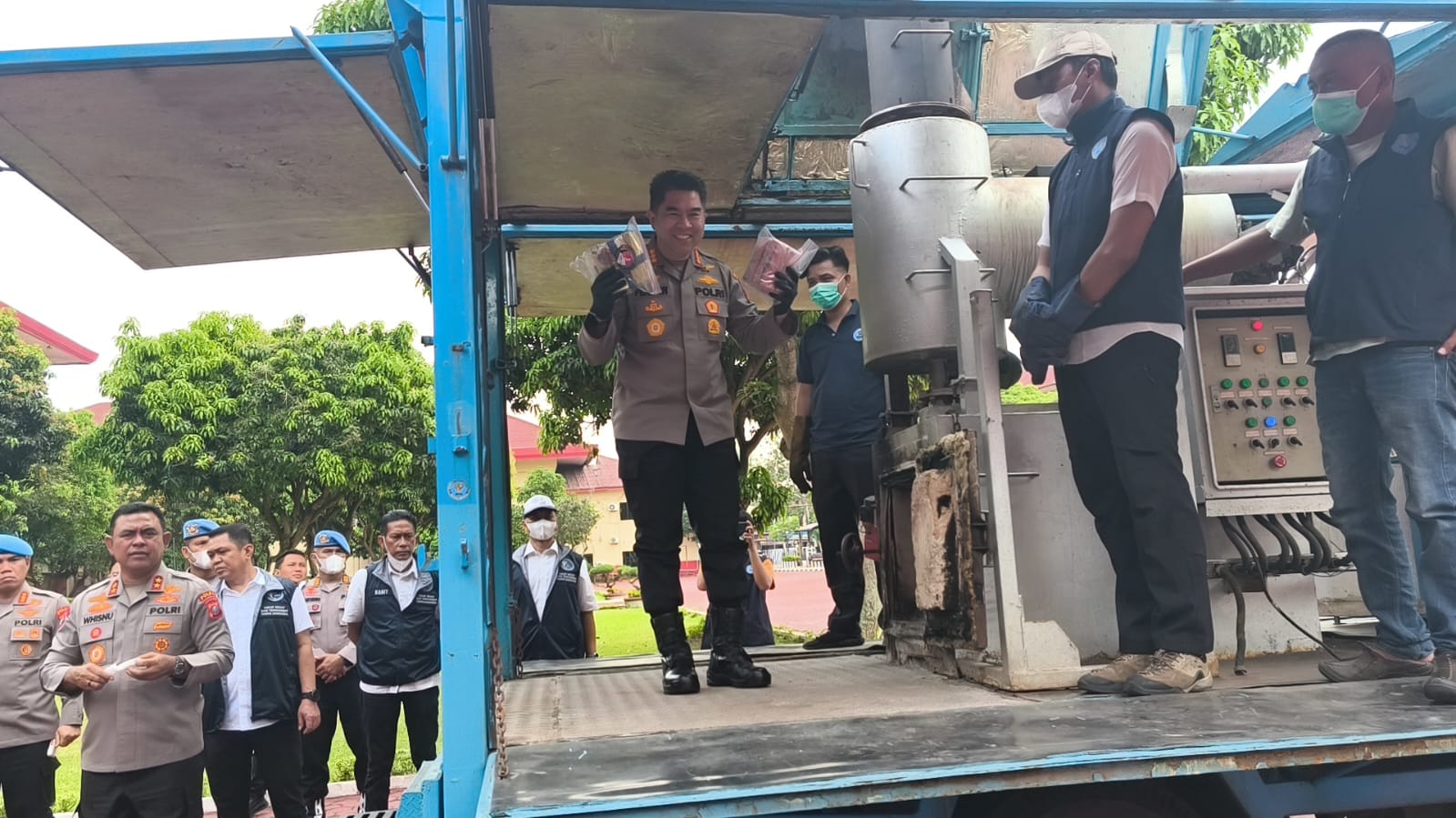 Polda Sumut Musnahkan 161 Kg Sabu dan 435 Kg Ganja, Tegaskan Komitmen Perang Melawan Narkoba