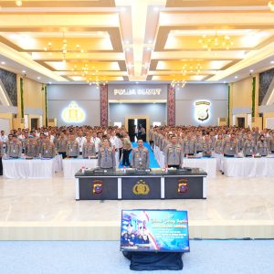 Rapim 2026, Kapolda Sumut Tegaskan : Jaga Marwah Institusi, Zero Pelanggaran Tanpa Kompromi