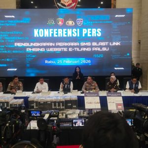 Bareskrim Polri Bongkar Sindikat Phishing E – Tilang Palsu, Lima Tersangka Ditangkap