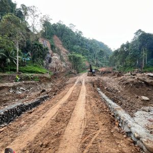 Satgas Gulbencal Kodam I/BB Selesaikan Pembangunan Jembatan Aramco Titik ke – 5 di Desa Sigiring – Giring