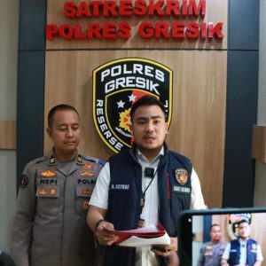 Kurang dari 24 Jam, Polres Gresik Amankan Tersangka Penganiayaan Saat Patrol Sahur