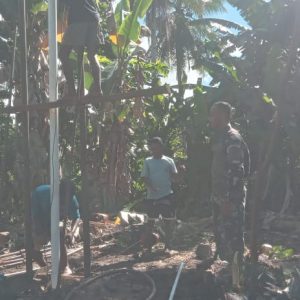 Satgas TMMD Ke-127 Kodim 1514/Morotai Temukan Sumber Air di Desa Falila
