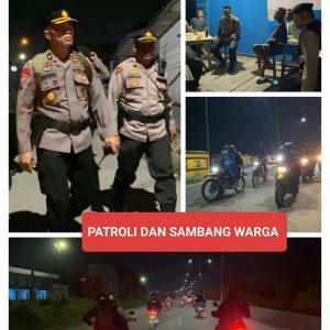 Patroli KRYD Dini Hari, Polres Pelabuhan Belawan Pastikan Situasi Aman dan Kondusif
