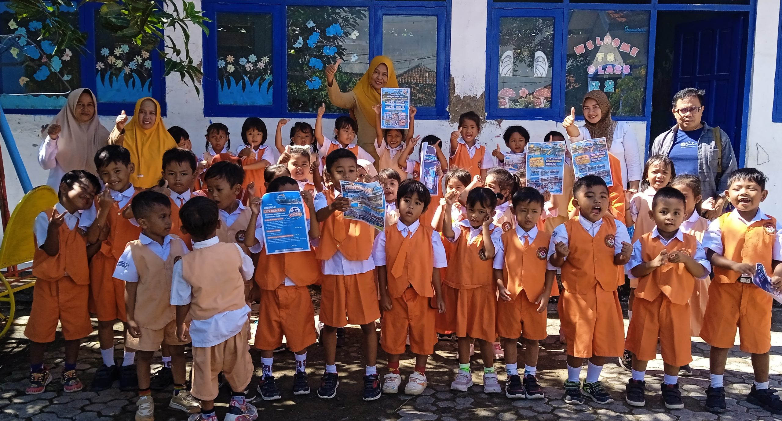 TK Pembangunan DWP Siap Mengunjungi Sampang Water Park