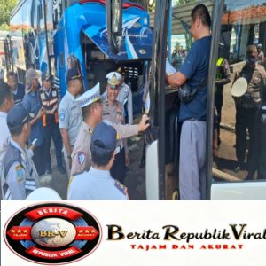 Hari Kedua Operasi Keselamatan Semeru 2026, Ditlantas Polda Jatim Gelar Inspeksi Di Terminal Trunojoyo Sampang