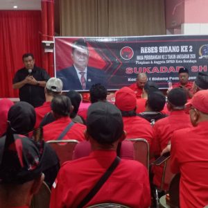 Anggota DPRD Surabaya Sukadar Gelar Reses Sidang II Tahun 2026 di Sukomanunggal, Tekankan Pendekatan kepada Masyarakat