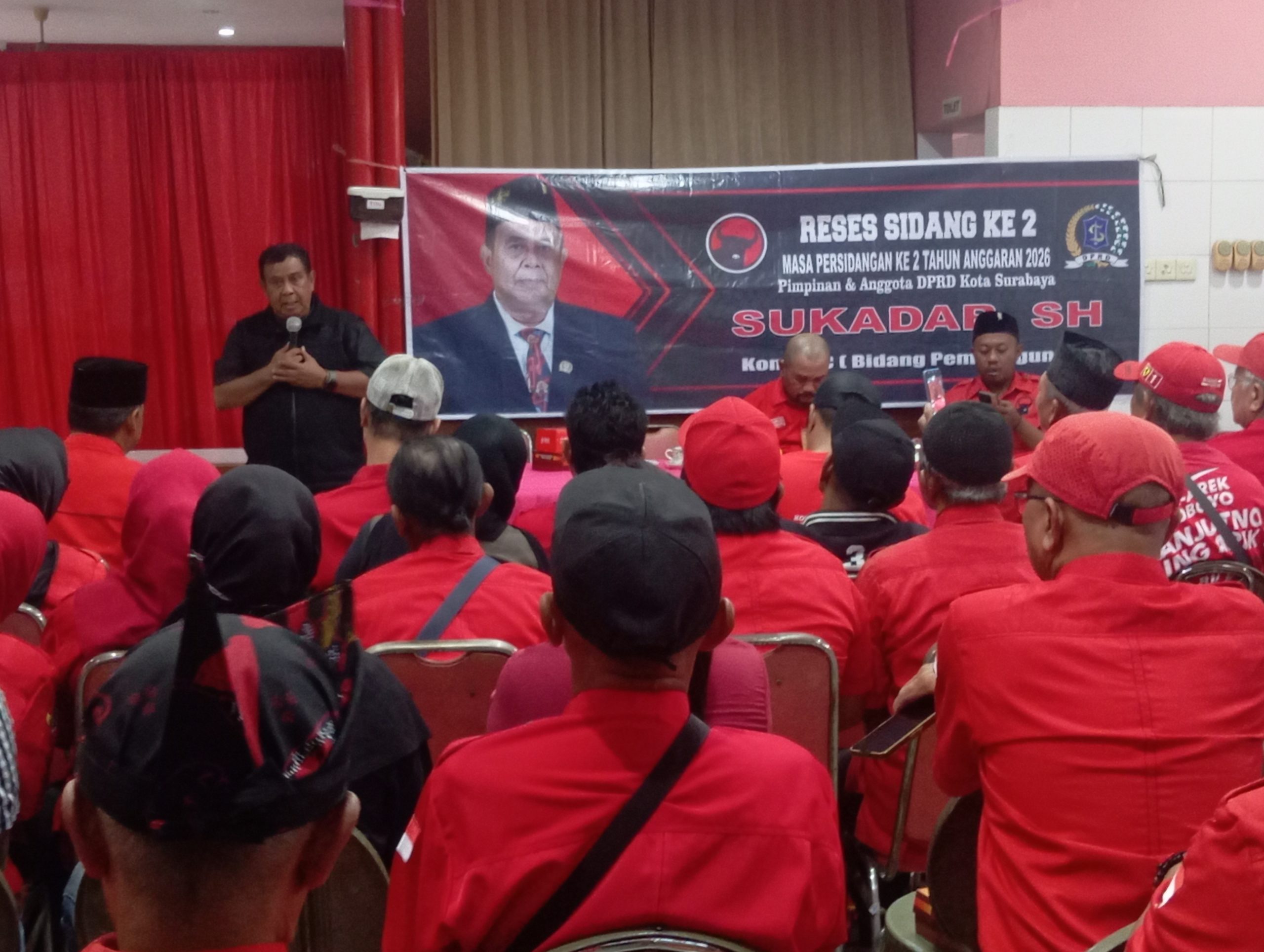 Anggota DPRD Surabaya Sukadar Gelar Reses Sidang II Tahun 2026 di Sukomanunggal, Tekankan Pendekatan kepada Masyarakat