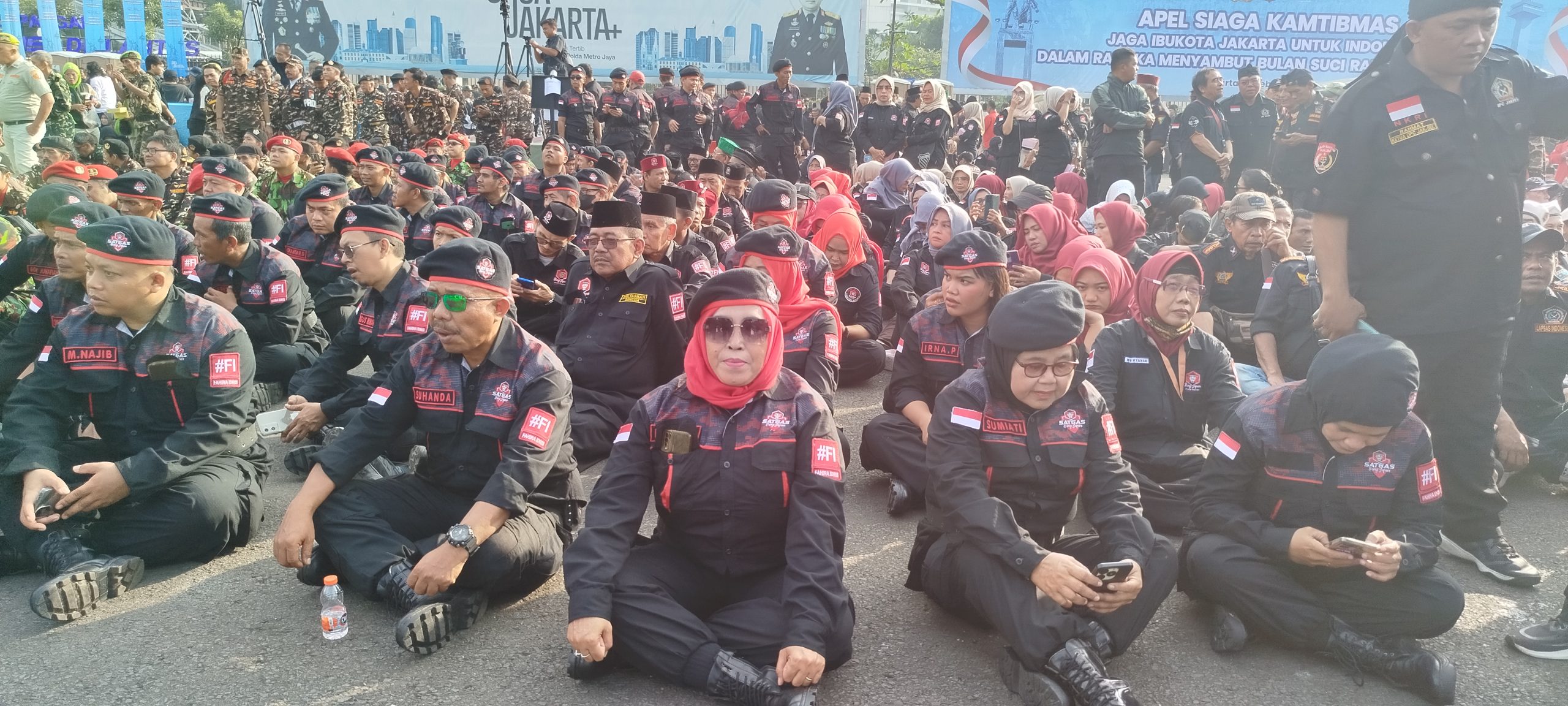 Kapolda Metro Jaya Pimpin Apel Siaga Ramadan, Ribuan Elemen Masyarakat Deklarasikan “Jaga Jakarta”