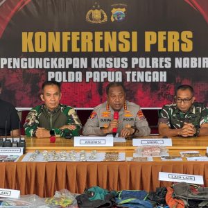 Kamp KKB di Nabarua Dibongkar Aparat Gabungan, Ratusan Amunisi dan Puluhan Juta Rupiah Diamankan