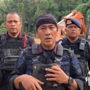 Polda Sumut Sita 12 Eskavator di Tambang Emas Ilegal Madina, 7 Orang Ditangkap