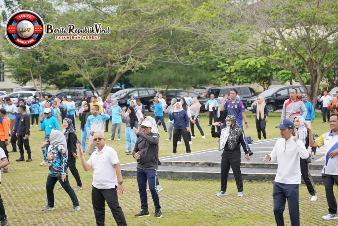 Pemkab Ogan Ilir Gelar Senam Bersama, Tingkatkan Kebugaran dan Soliditas AS