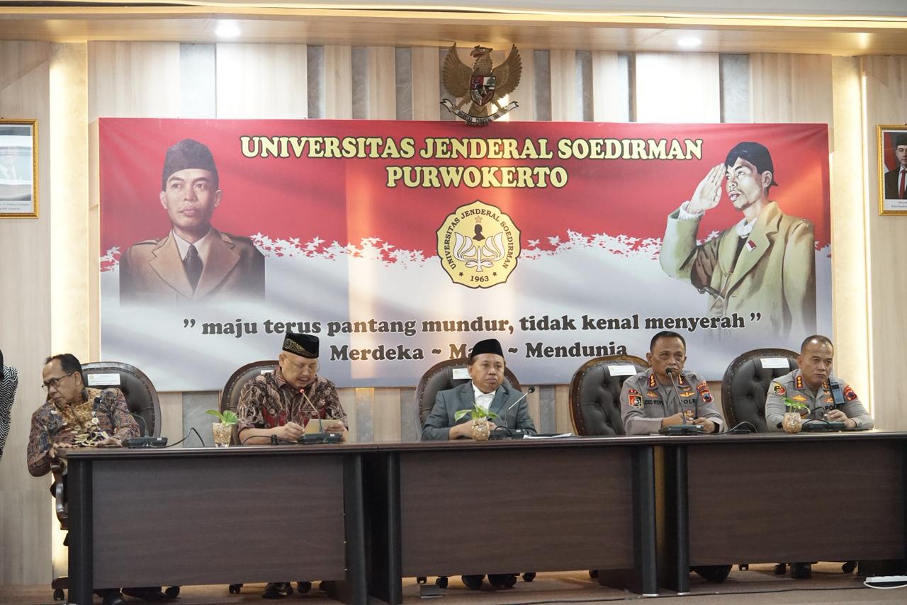 Polda Jateng dan Unsoed Resmikan Pusat Studi Kepolisian, Sinergikan Kepakaran Akademik untuk Ketahanan Pangan dan Kamtibmas