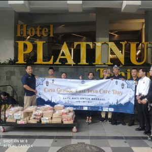 Casa Grande East java salurkan bantuan ke panti asuhan,ojol dan PPKS.