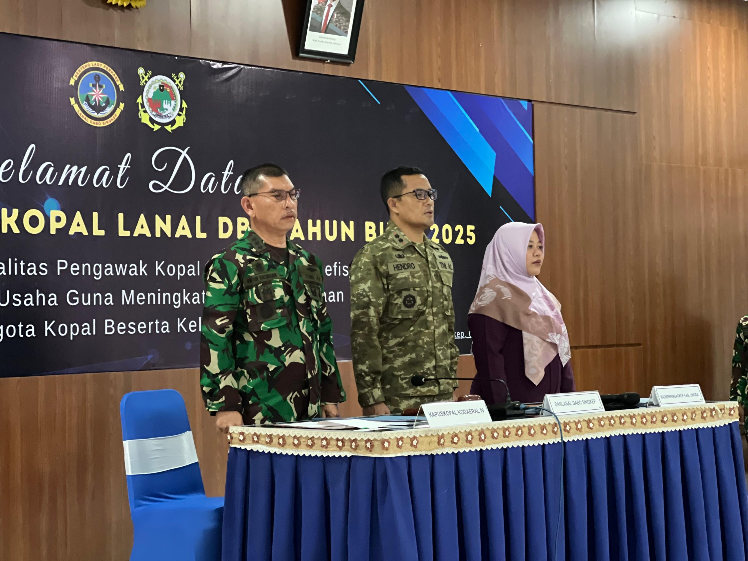 Primkopal Lanal Dabo Singkep Gelar Rapat Anggota Pertanggungjawaban Tahun Buku 2025