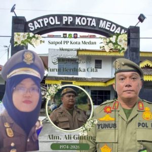 Dugaan Kelelahan  Bekerja Melebihi  Waktu, Seorang Personil Satpol-PP Kota Medan Meninggal Dunia