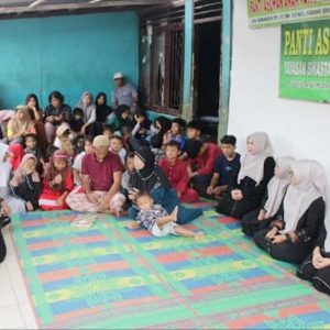 Ramadhan Berkah, Lanal Bengkulu Tebar Kepedulian Dengan Berbagi Sembako Kapada Aanak Panti Asuhan