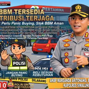 Jangan Panik! Kapolres Simalungun Tegaskan Stok BBM Aman 21 Hari, Warga Tidak Perlu Serbu SPBU