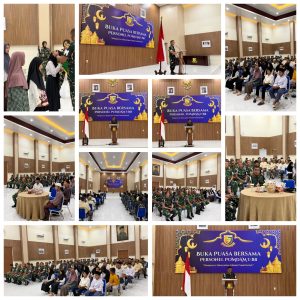 Jalin Kebersamaan di Ramadhan Berkah, Pomdam I/BB Buka Puasa bersama Anak Panti Asuhan Al – Washliyah