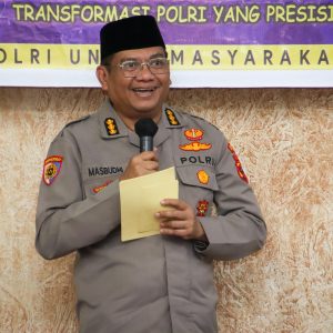 Safari Ramadhan Polda Sumut dan Polres Pelabuhan Belawan di Masjid Al – Muttaqin, Pererat Silaturahmi dan Sampaikan Pesan Kamtibmas