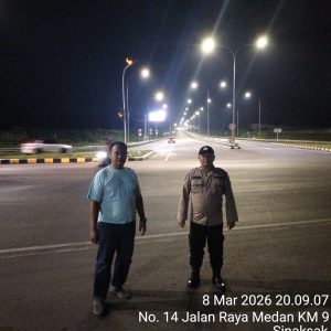 Malam Ramadhan Tetap Aman! 27 Personel Polsek Tiga Balata Siaga Penuh, Antisipasi Balap Liar hingga Jaga Keamanan Shalat Tarawih