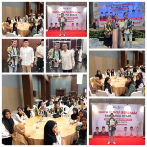 Pemuda Karya Nasional Hadiri Bukber Bersama Partai Gerindra Sumut