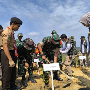 Langkah Nyata Selamatkan TNTN, Danrem 031/WB : Reforestasi Mutlak di Dukung Semua Pihak