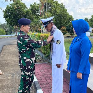 Lanal Dabo Singkep Gelar Upacara Purna Tugas Prajurit, Wujud Penghormatan Atas Dedikasi dan Pengabdian