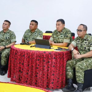 Pangdam I/BB Ikuti Vidcon Launching 218 Jembatan Garuda di Bandara Binaka Gunungsitoli