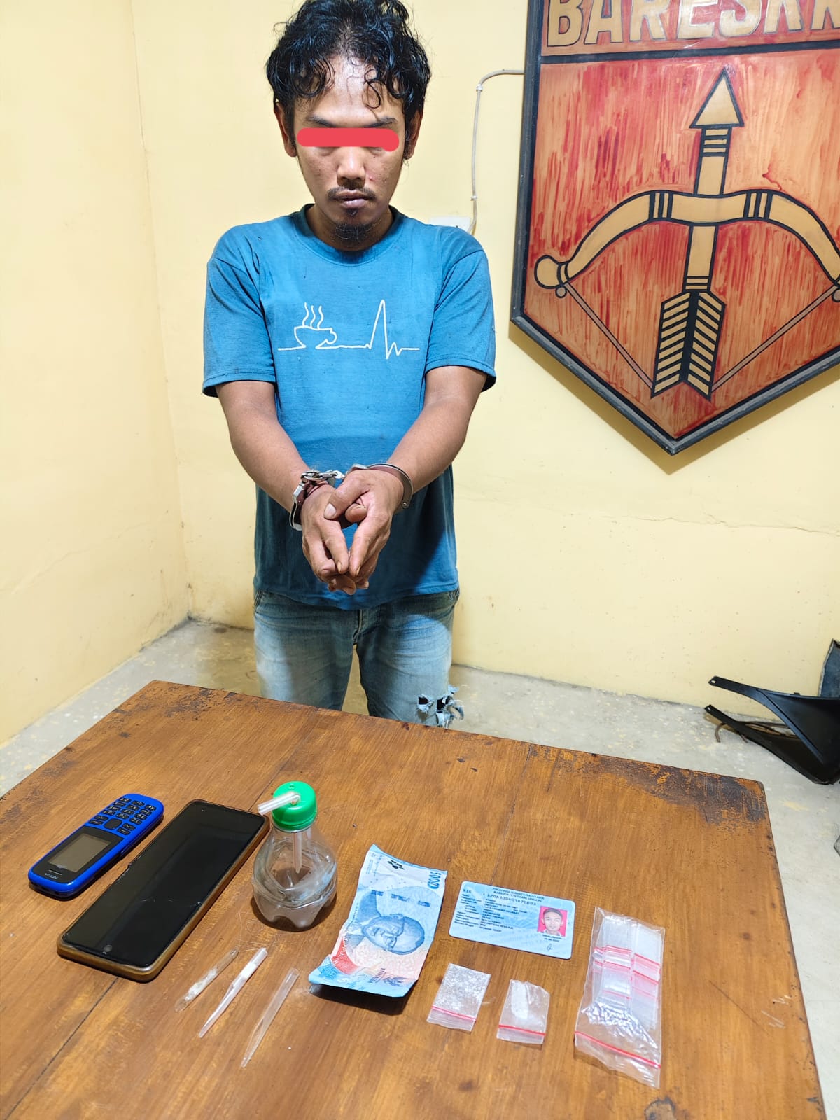 Komitmen Polsek Bosar Maligas Berantas Narkoba : Bandar Licin Dikejar Sampai Perladangan, Akhirnya Tertangkap!