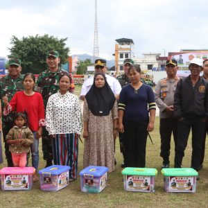 Kapolres Simalungun Hadiri Penutupan TMMD ke – 127! TNI – Polri – Pemda Bersatu Bangun Desa, Warga Nikmati Sembako dan Pengobatan Gratis