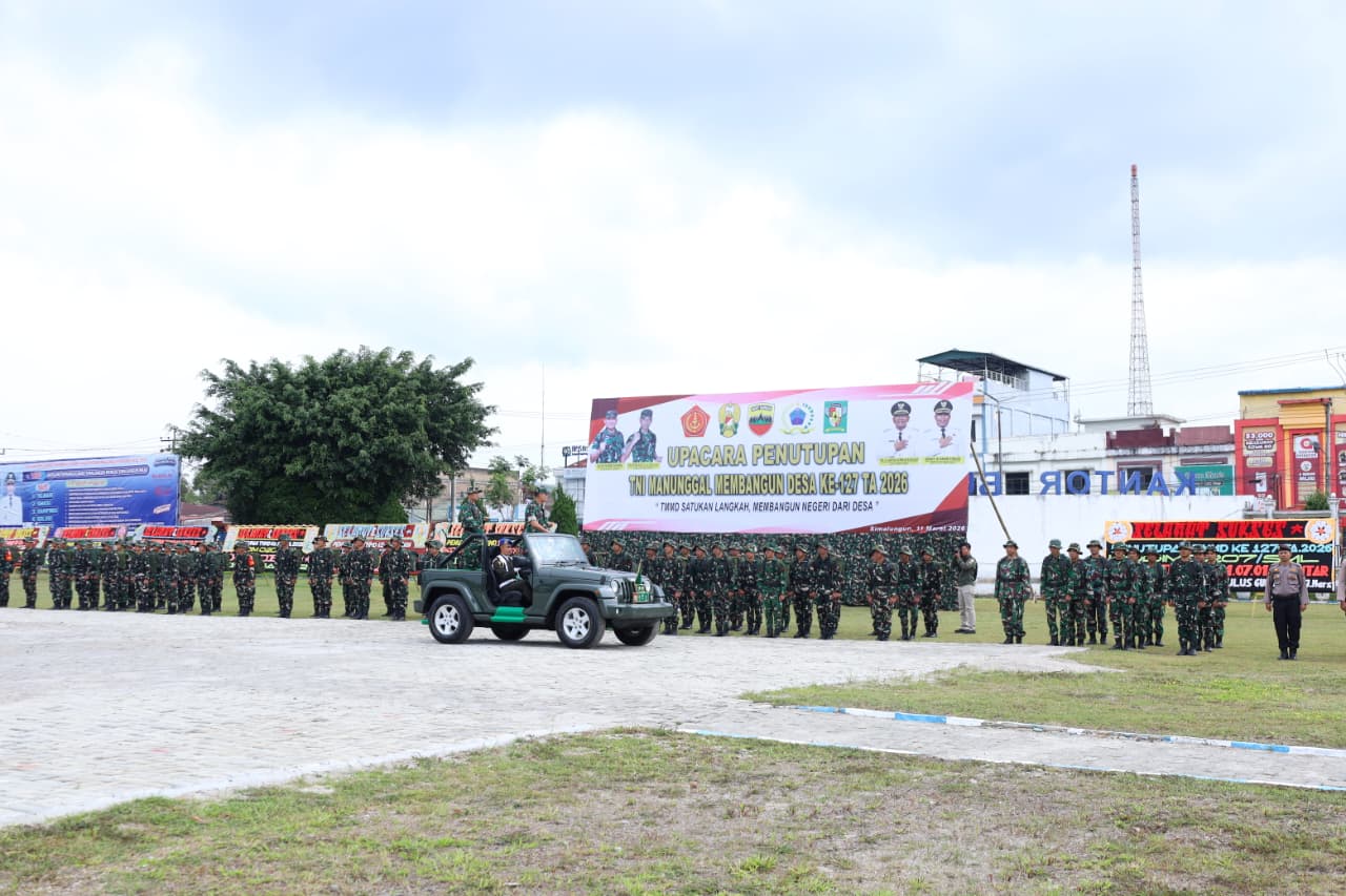 Pangdam I/BB Tutup TMMD ke – 127 TA 2026 di Simalungun