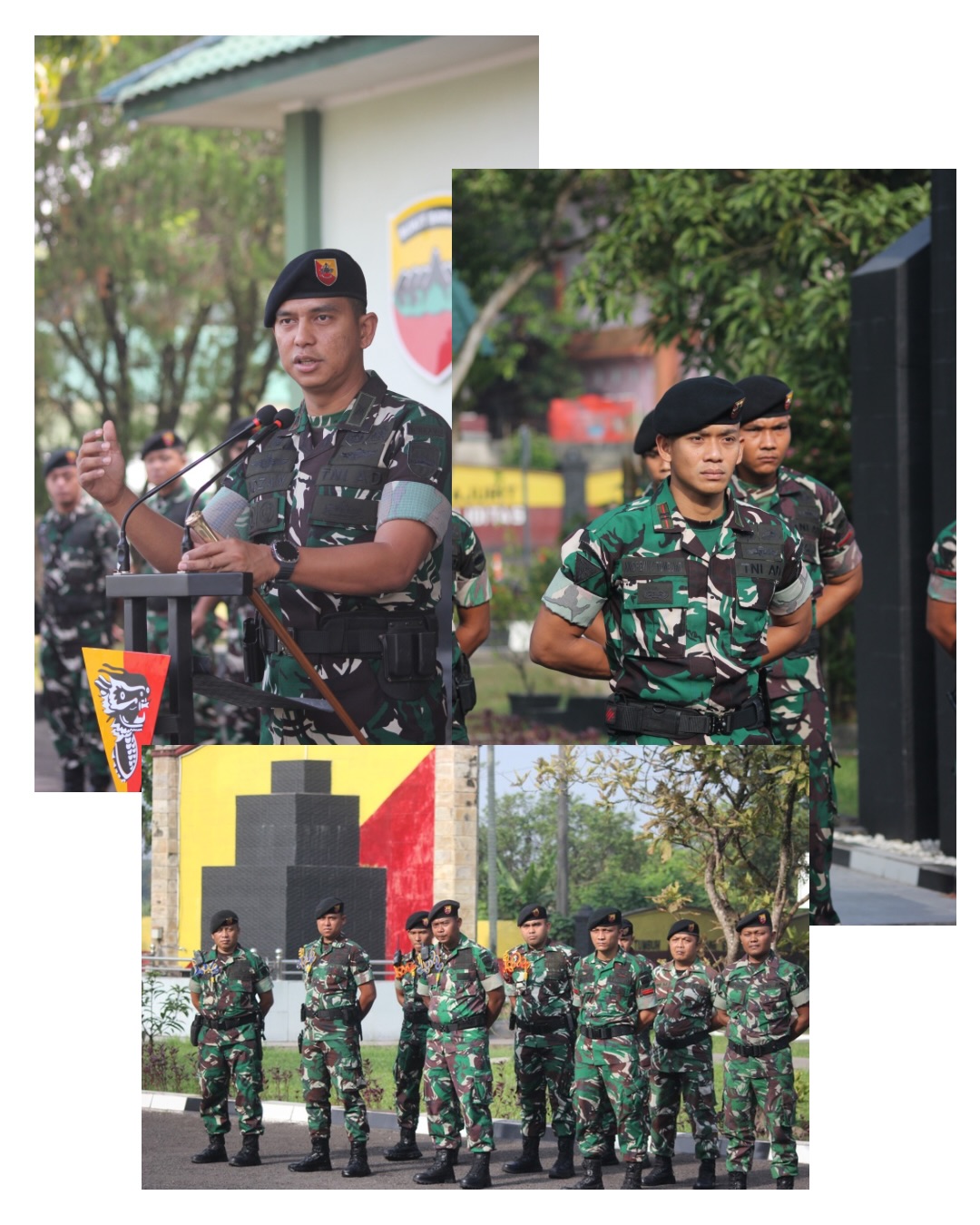 Sertijab Danki dan Pengorganisasian Personel Yonkav 6/NK