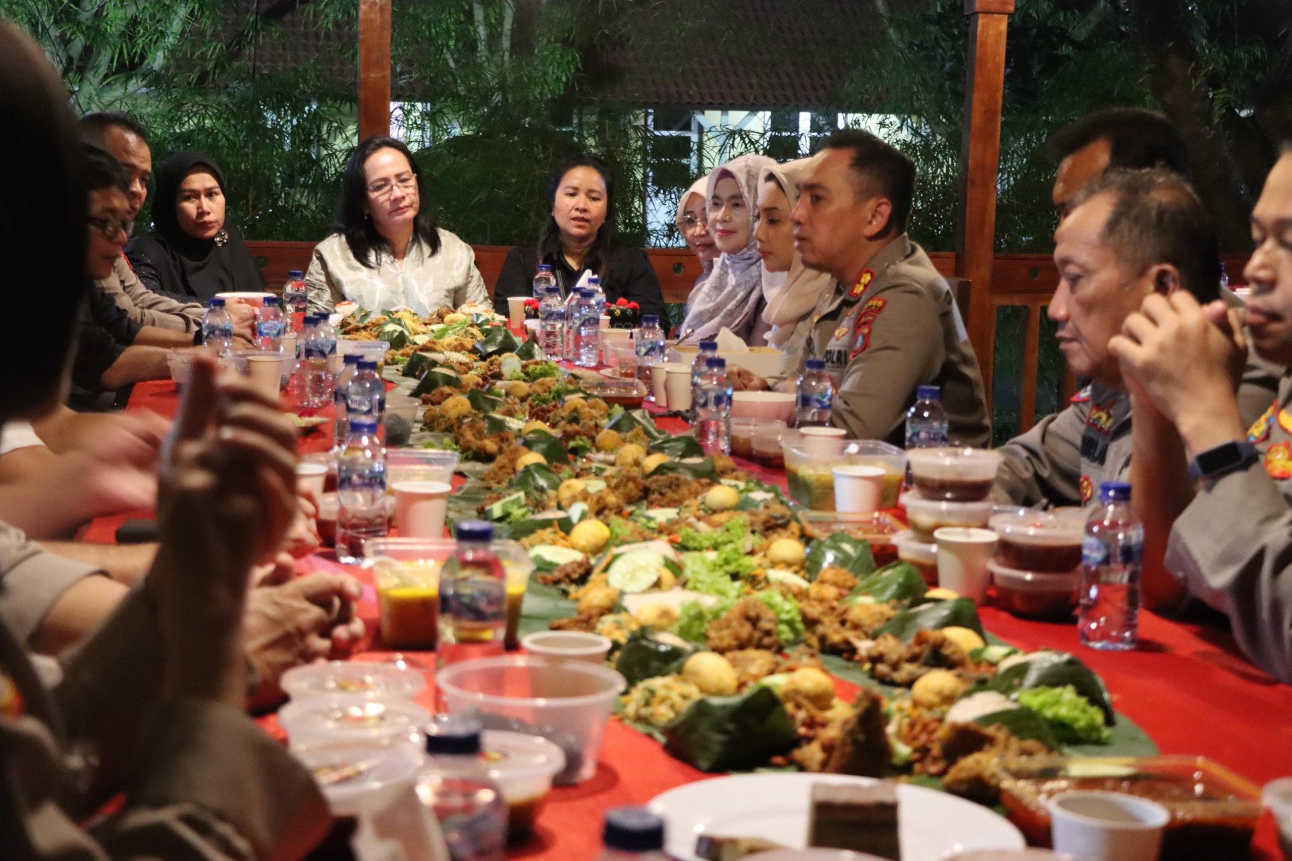 Kapolres Binjai Buka Puasa Bersama Pejabat Utama, Jelang Pergeseran Pasukan Ops Ketupat Toba 2026