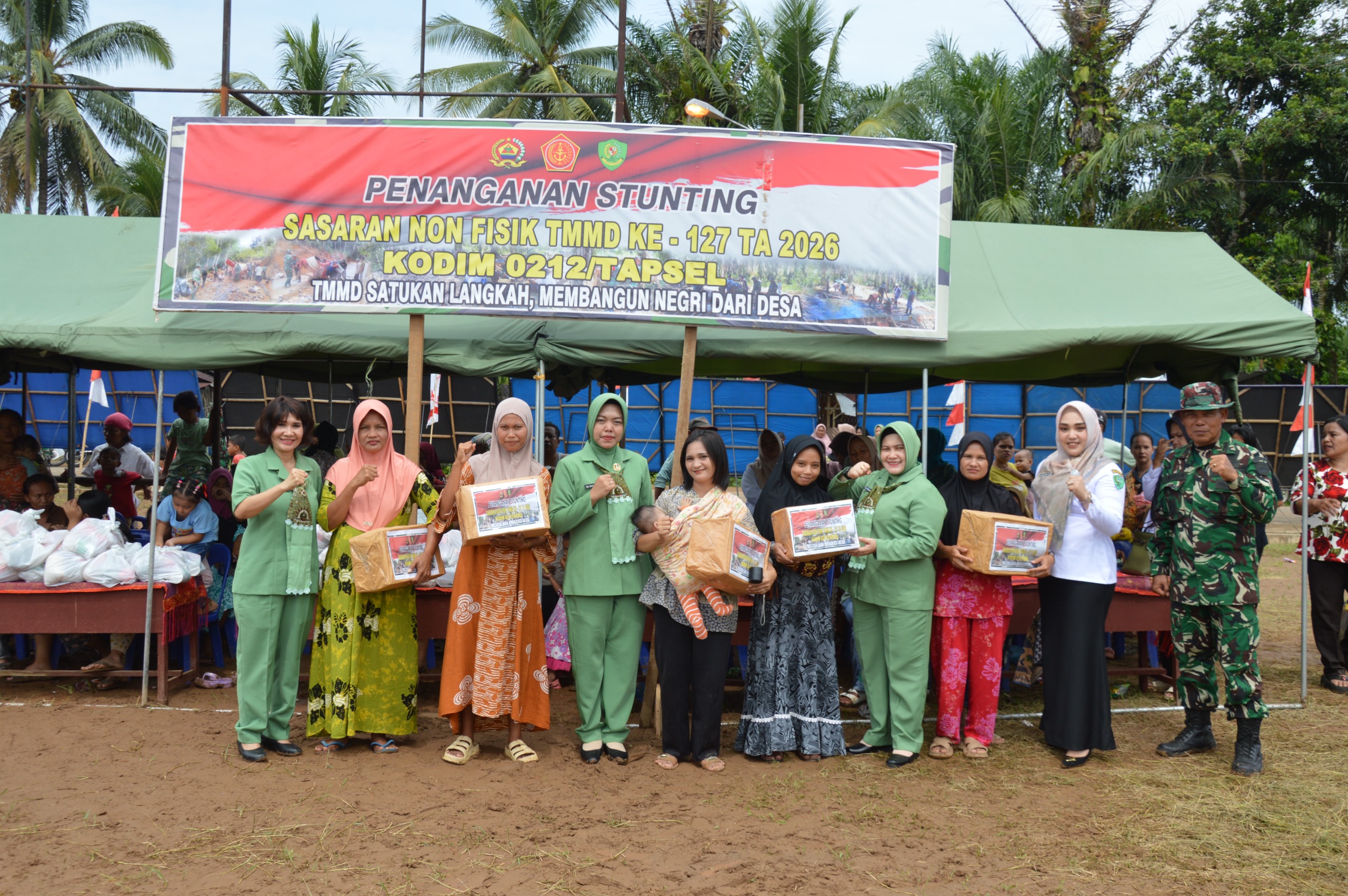 Irdam I/BB Tutup TMMD ke – 127 di Kodim 0212/Tapanuli Selatan