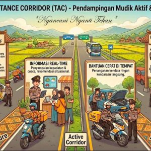 Polda Jateng Siapkan Layanan Mudik Terpadu Berbasis AI pada Operasi Ketupat 2026