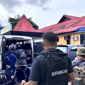 Satgas Operasi Damai Cartenz Lakukan Olah TKP Penembakan Karyawan PT Freeport di Tembagapura