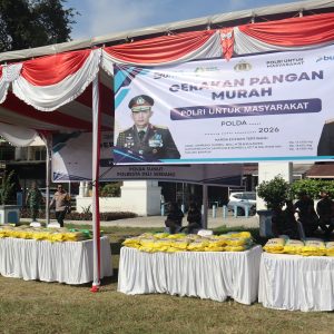 Polresta Deli Serdang Laksanakan Gerakan Pangan Murah (GPM) dan Gelar Bazar Pasar Murah