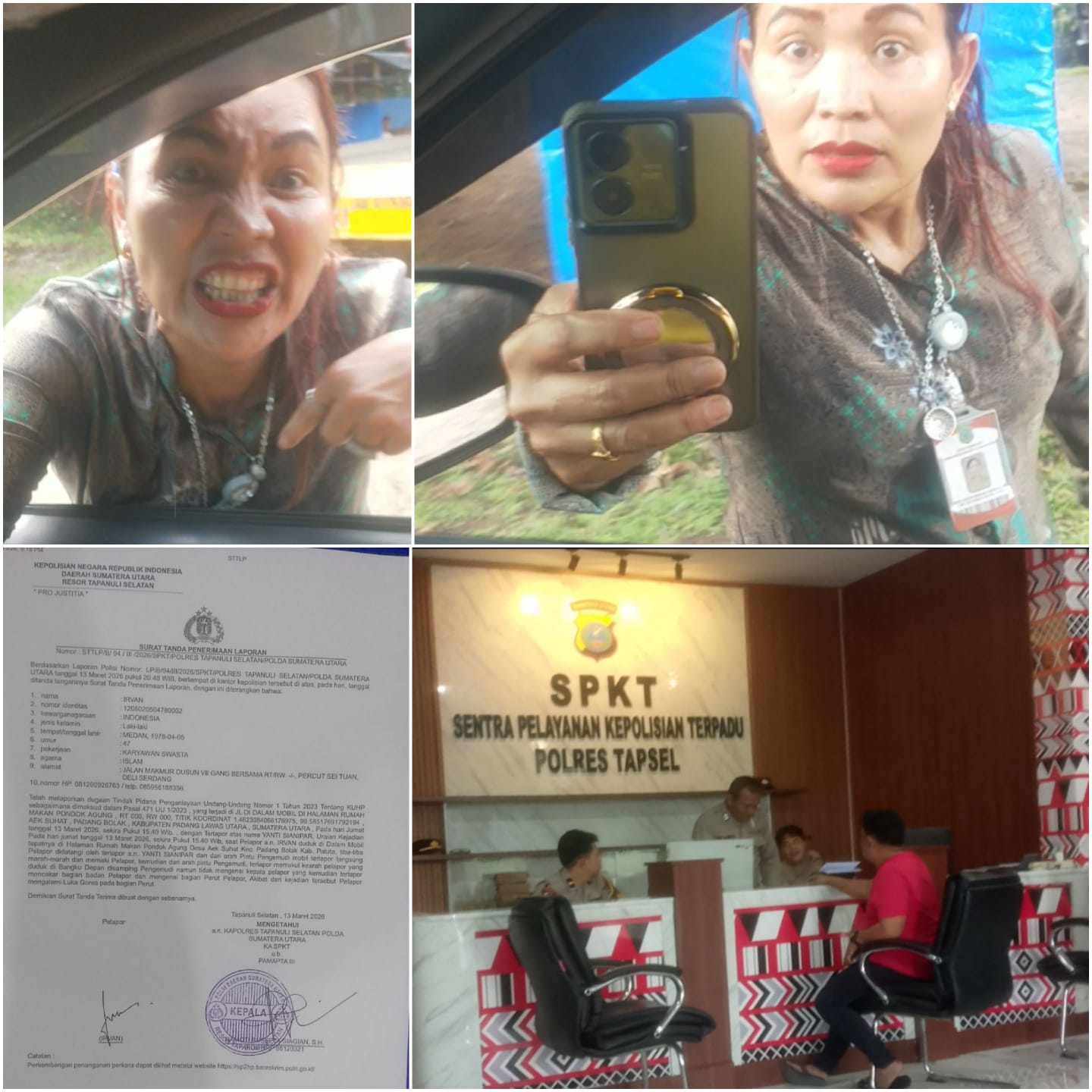 Polres Tapsel Terima Laporan Penganiayaan Terhadap Kontributor TVOne, Buntut Konfirmasi Soal Oknum ASN Menjadi Rentenir