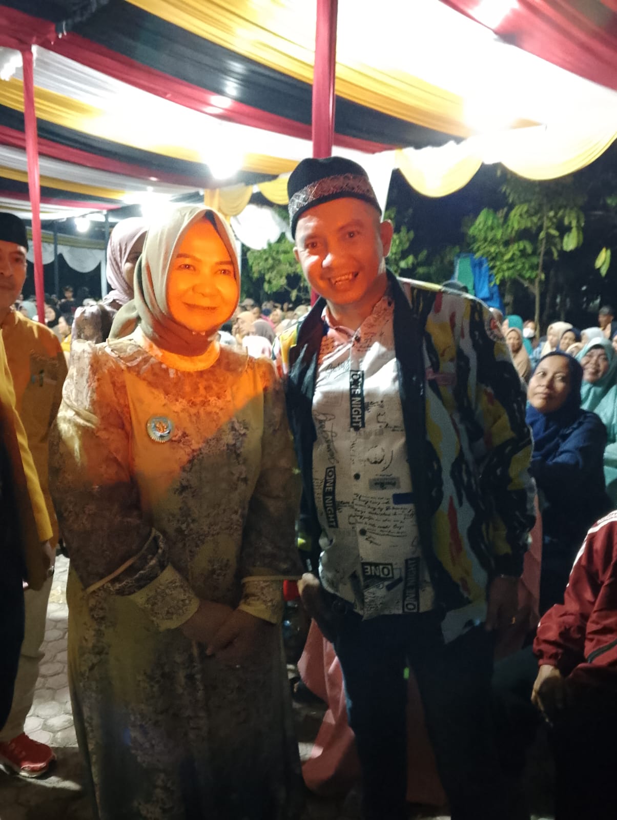 Wakili Ketum DPP Pemuda Karya Nasional, Wasekum DPP Hadiri Bukber DPC Partai Hanura Kabupaten Langkat