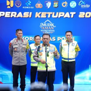 Arus Mudik Baru 25 Persen Tinggalkan Jakarta, Kakorlantas Tegaskan Keselamatan Prioritas Operasi Ketupat 2026
