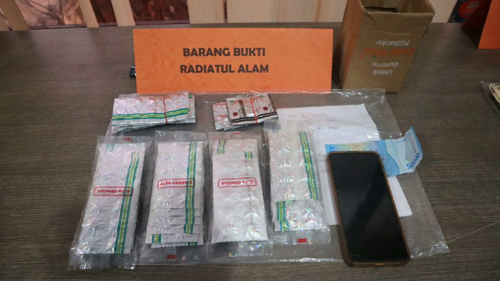 Polisi Tangkap Pengedar Obat Terlarang di Sawangan, 510 Butir Disita