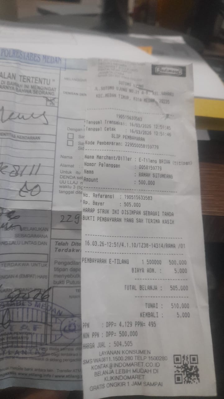 Satlantas Polrestabes Medan, Klarifikasi Terkait Video Kendaraan Pick Up Yang Diamankan di Mako Satlantas