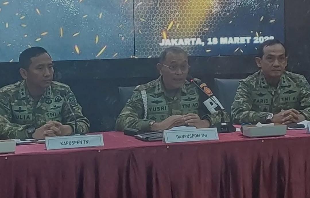 Mabes TNI Tahan 4 Oknum Prajurit Penyerang Air Keras Aktivis KontraS Andrie Yunus
