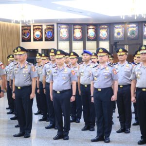 47 Perwira Tinggi Polri Naik Pangkat, 1 Perwira Raih Bintang Tiga