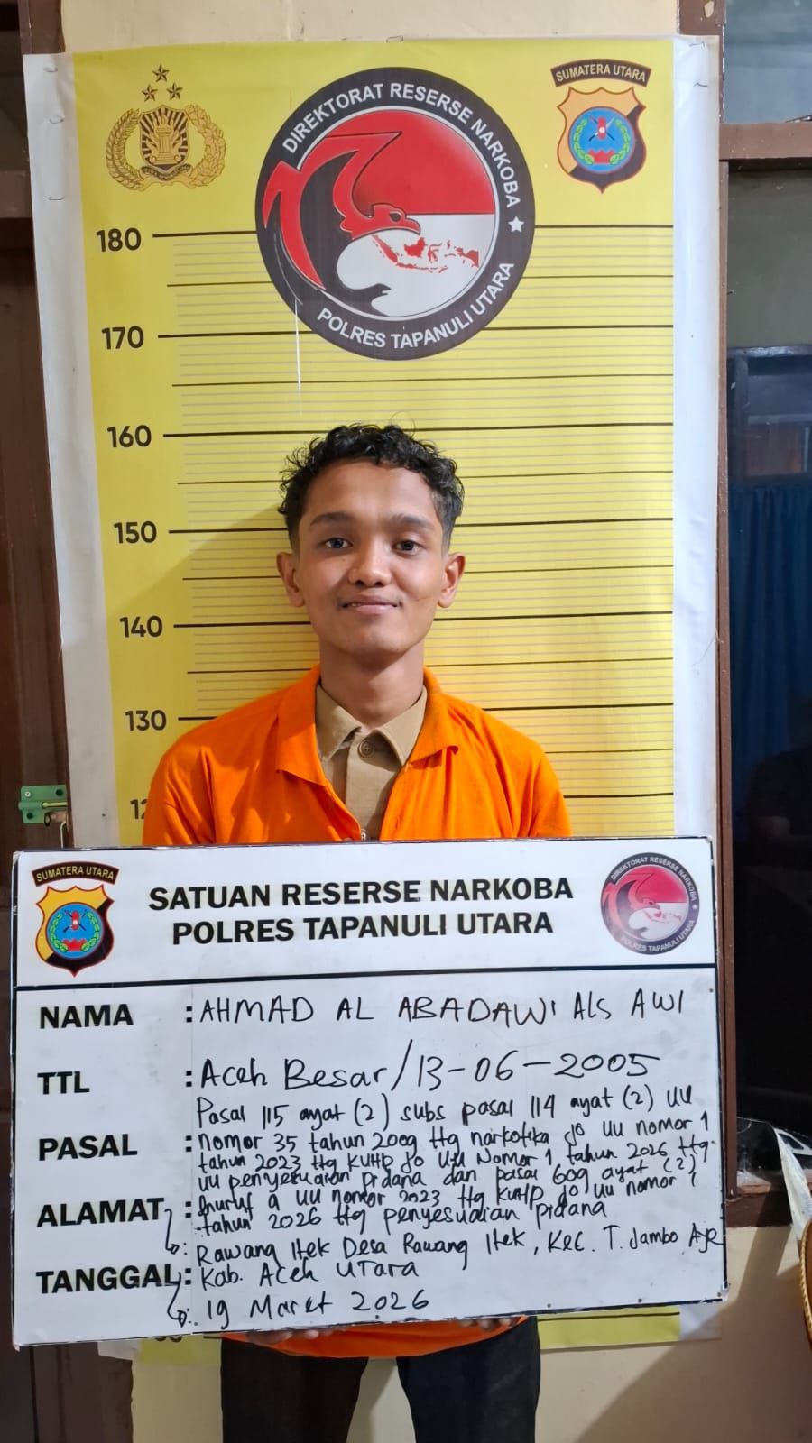 Polres Taput Gagalkan Pengiriman Narkotika Melalui Bandara Silangit