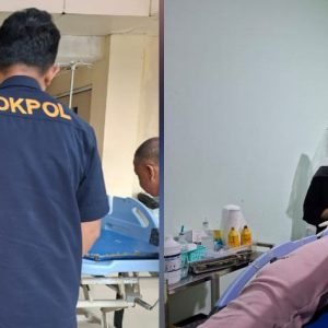 Temukan Warga Kecelakaan Saat Patroli Ops Ketupat: Kapolres Metro Bekasi Evakuasi Korban Laka Lantas Ke RSUD