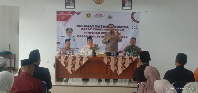 Kegiatan Foto : Porkopimcam Cigombong Gelar Rakor Pasca Idulfitri 1447 H, Perkuat Sinergitas Lintas Sektor