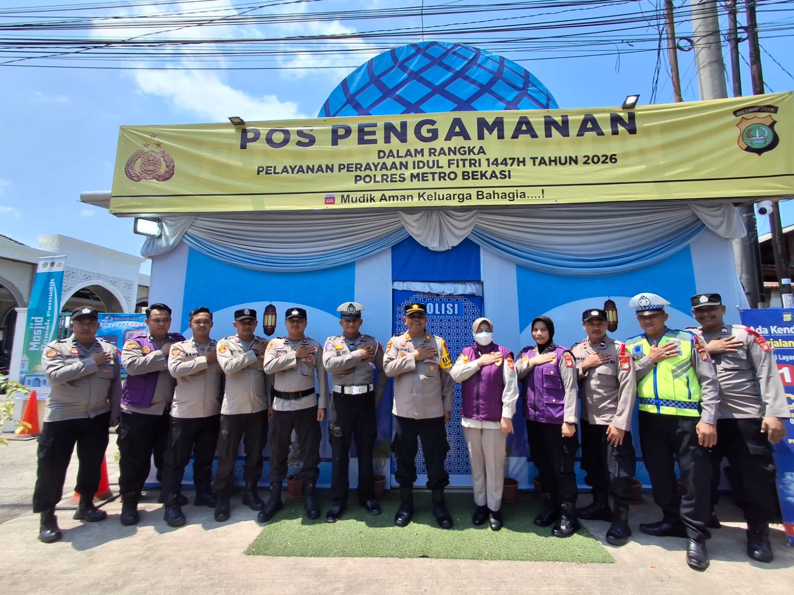 Bagian Psikologi Polda Metro Jaya Melaksanakan Pendampingan Psikosisosial Personel POSPAM OPS Ketupat Tahun 2026